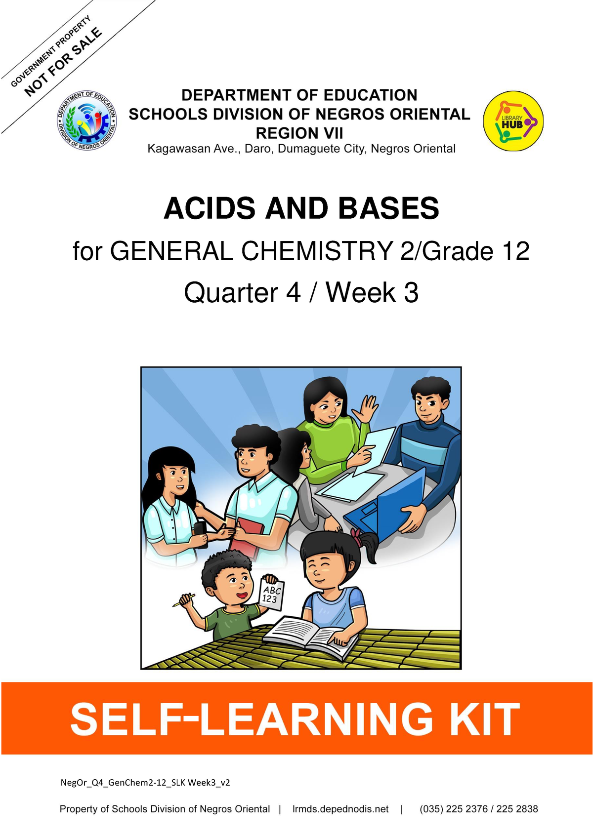 Gen Chem 2-Q4-Week 3 - ACIDS AND BASES - For GENERAL CHEMISTRY 2/Grade ...