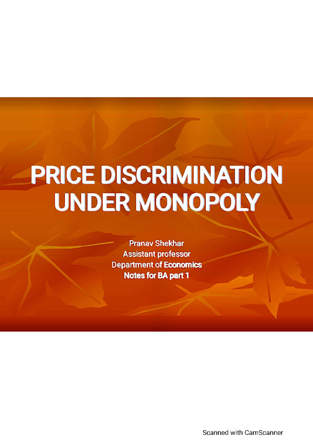 Price Discrimination: Secretly Helping Society? - tp3e5lf