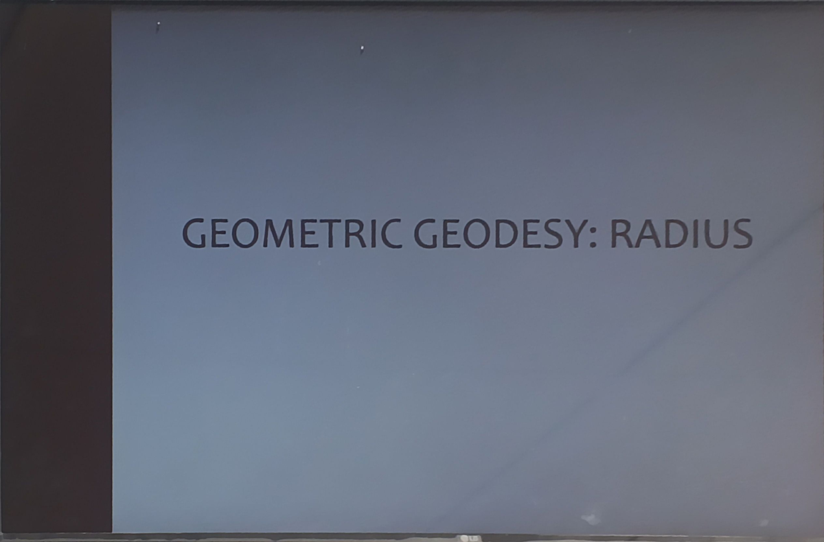 Geodesy Finals - Bachelor of Science in Industrial Engineering - Studocu