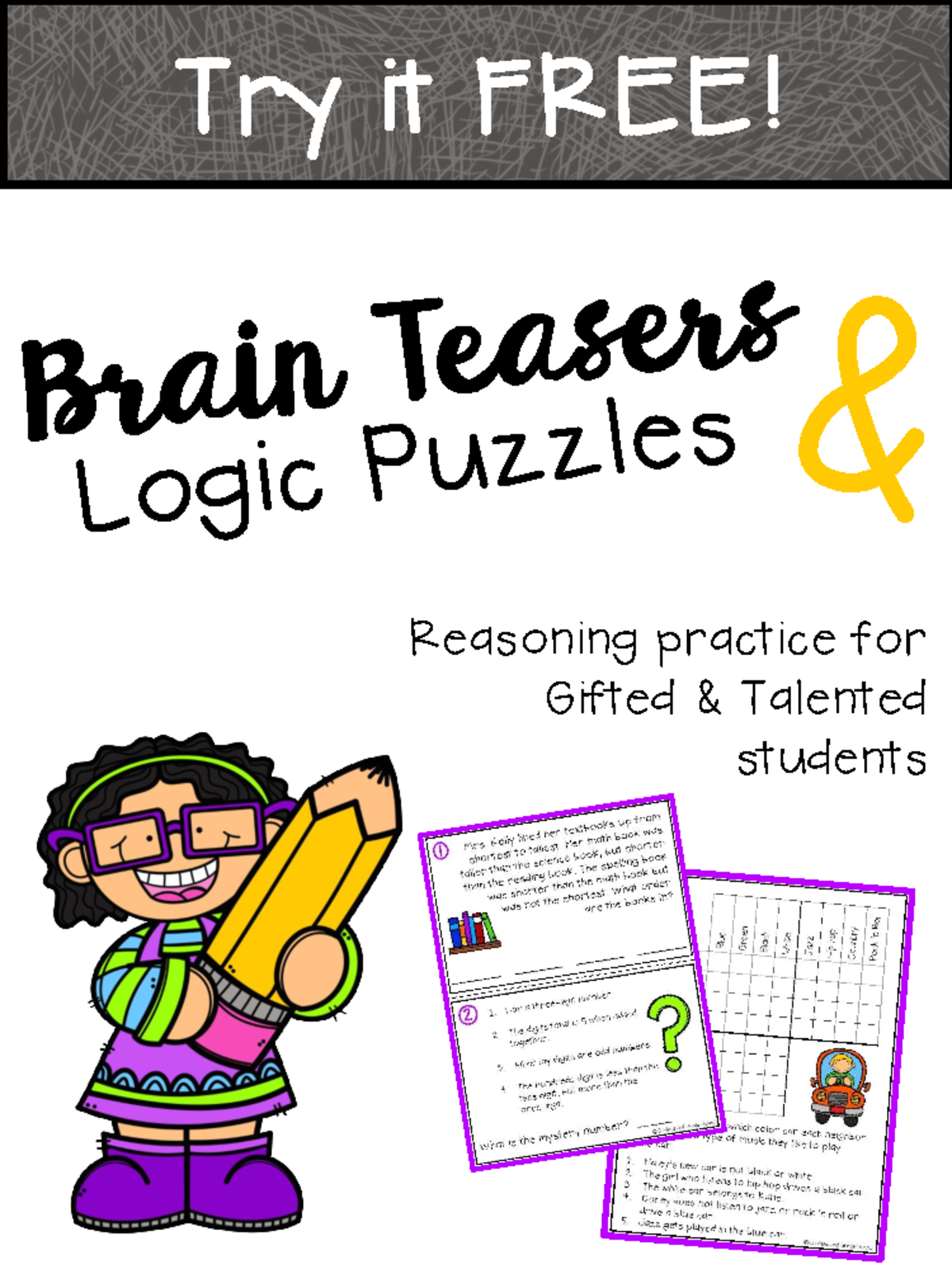 Brain Teasers Logic Puzzles Tryforfree-1 - ####### Reasoning Practice 