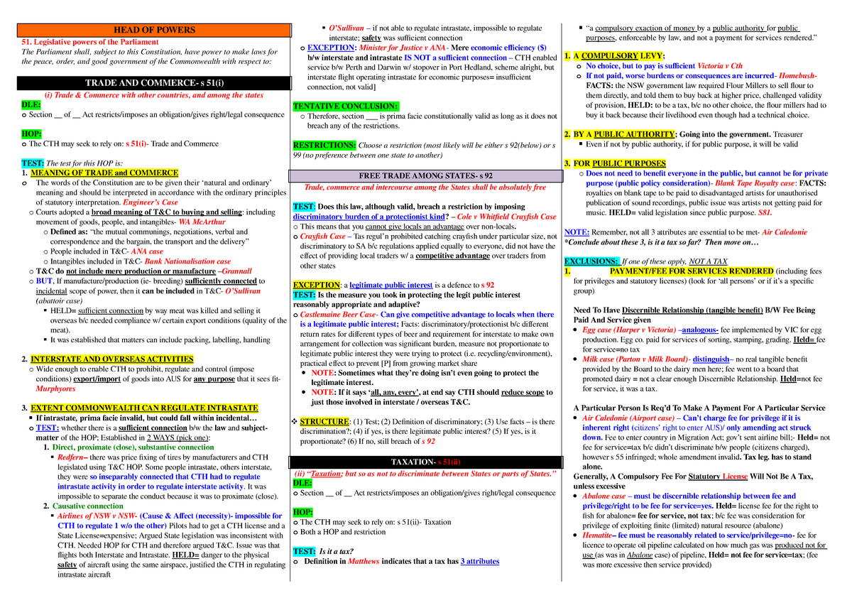 Consti- Template - LAWS11-216 - Bond - Studocu