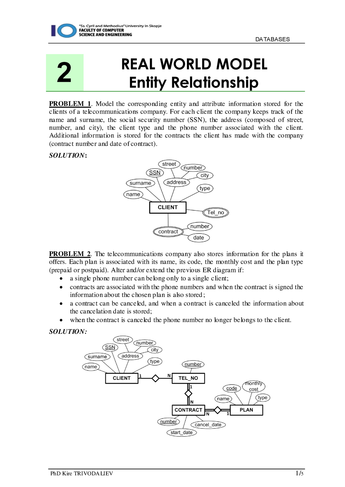 02 Real World Model For Database Systems - Studocu