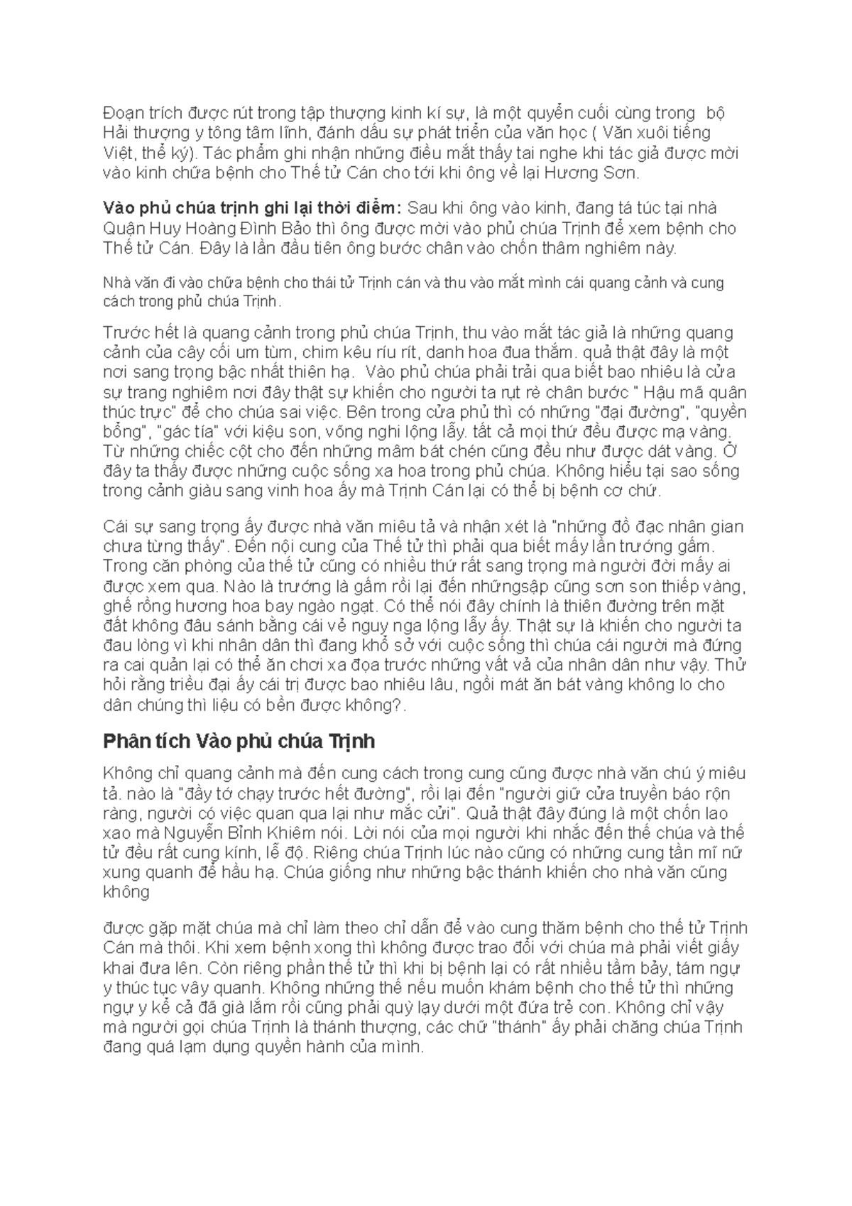 Tài liệu (3) I don't have more informations. Đoạn trích được rút