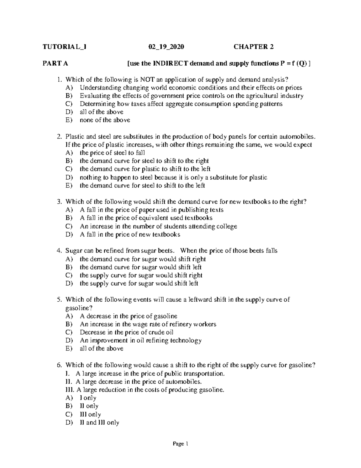 Tutorial 1 Cap.2 TUTORIAL_I 02_19_2020 CHAPTER 2 PART A [use the