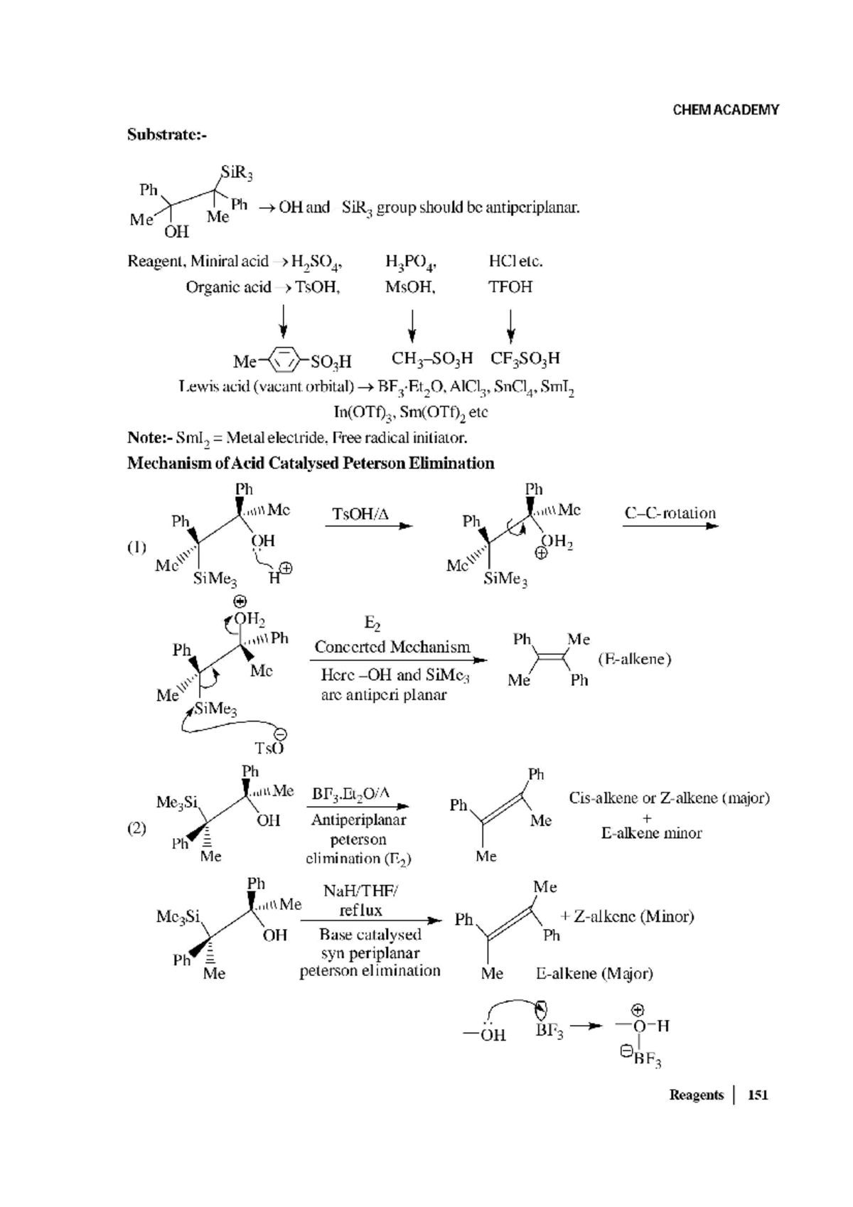 High level Reaction-Mechanism -3 - Organic Chemistry - Studocu