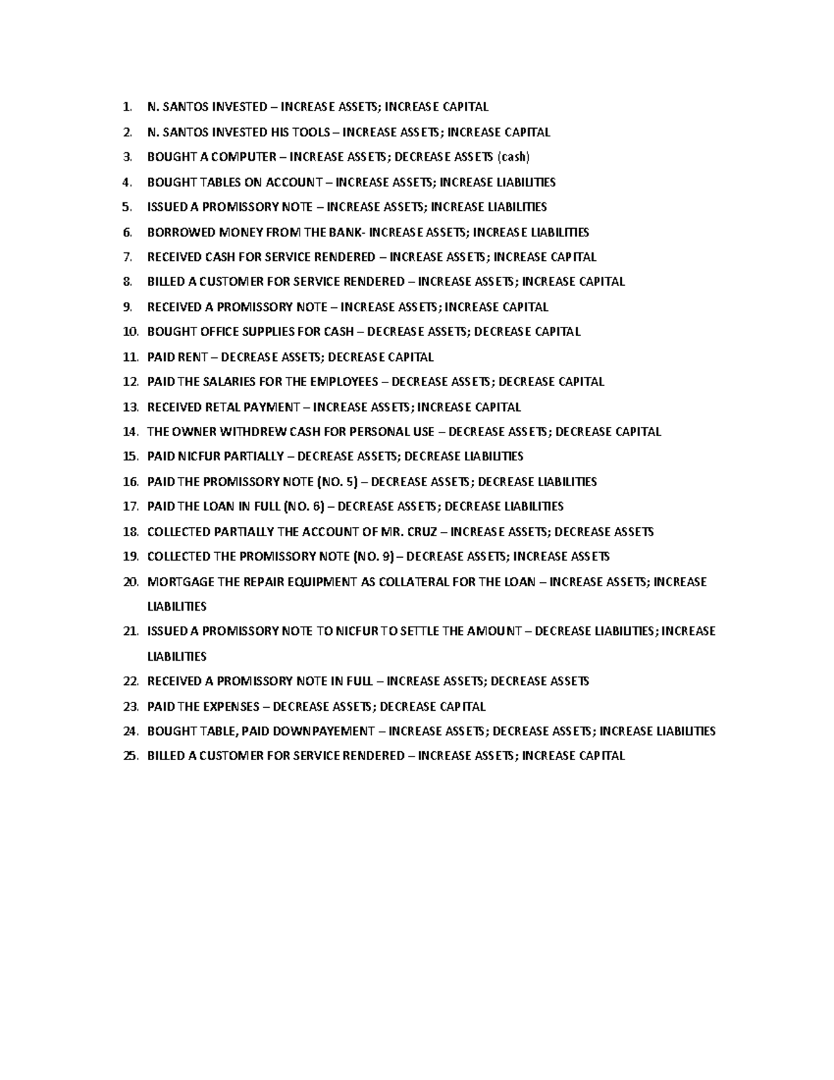 Accounting Increase AND Decrease - HOPING THAT THIS WILL HELP A LOT OF ...