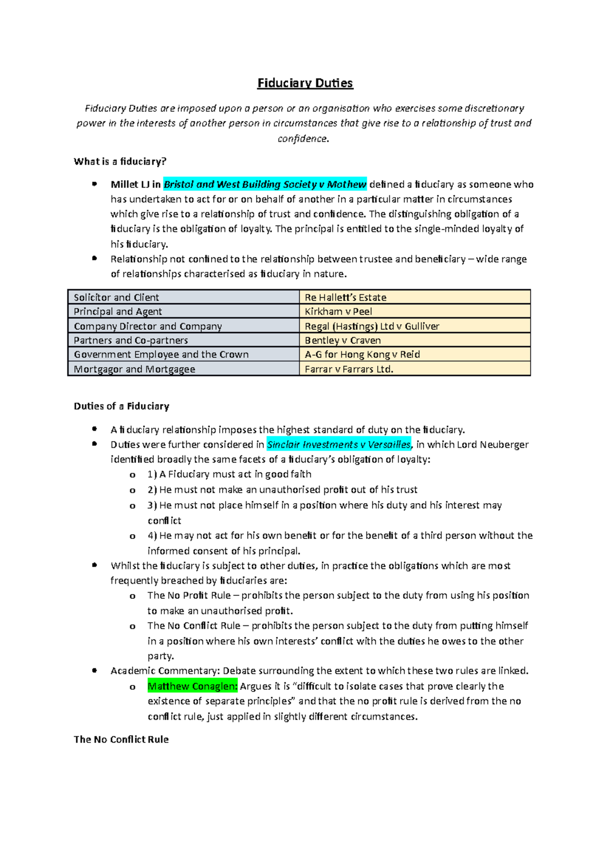 10-fiduciary-duties-lecture-notes-10-fiduciary-duties-fiduciary