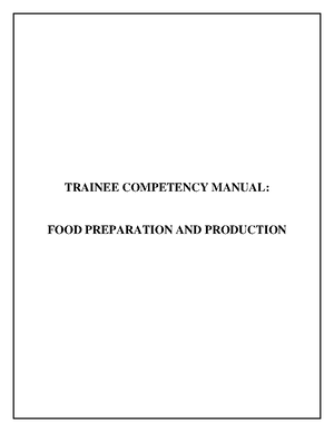 Culinary-handbook - Culinary-handbook - TABLE OF CONTENTS Health and ...