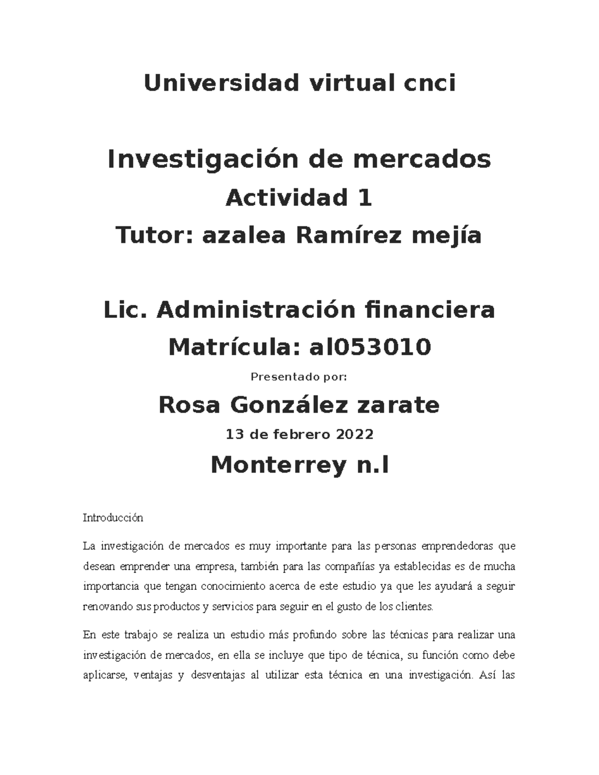 Act.1 Investigación De Mercados - Universidad Virtual Cnci ...