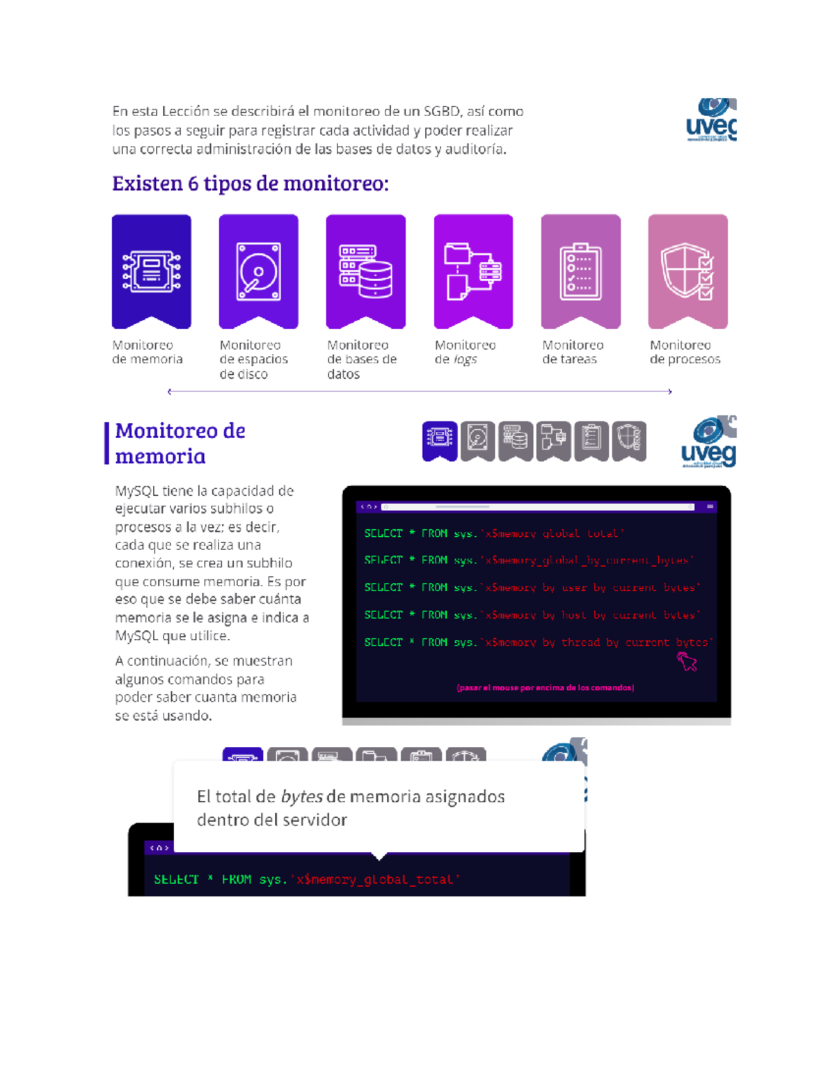 L9. Elementos de Monitoreo de SGDB - Administración de Bases de Datos ...