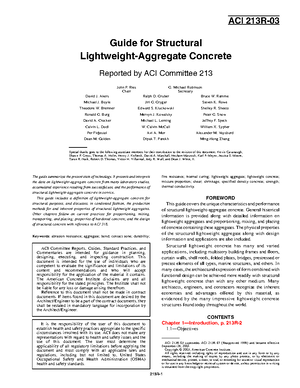 Comined lec 4 - notes. - CONCRETE BASICS A Guide to Concrete Practice ...
