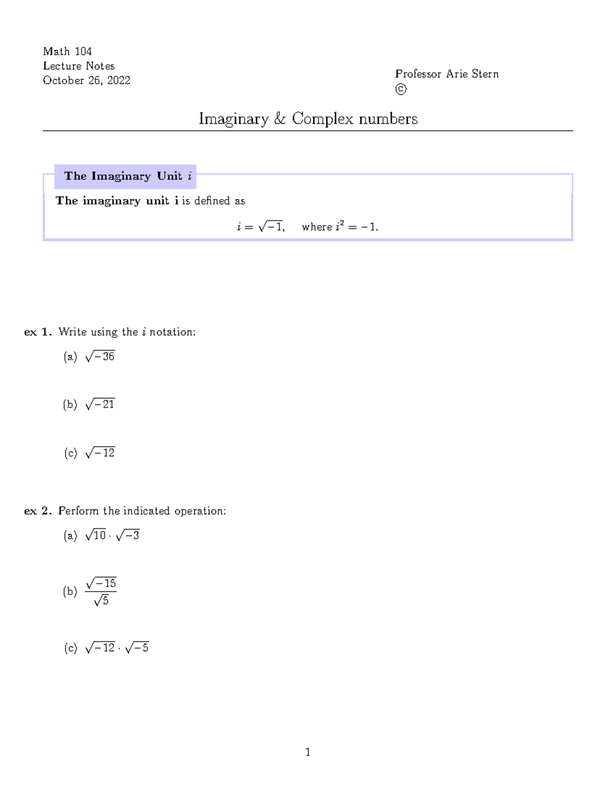 imaginary-complex-numbers-math-104-lecture-notes-october-26-2022