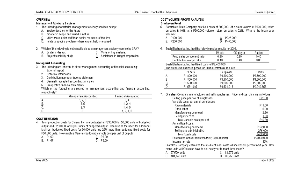 MKT-101 Testking