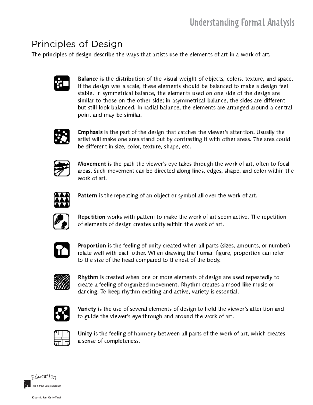 Design Principles Of A Camera Notes Art 236 Shsu Studocu