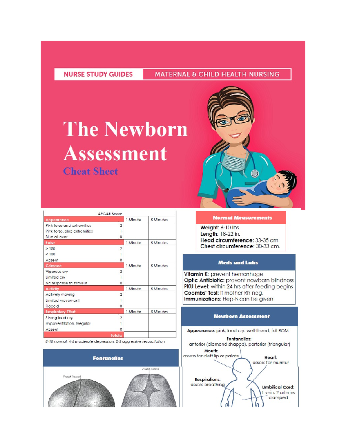 Newborn Assessment Clinical Notes Nur1310 Studocu Newborn Assessment Clinical Notes Nur1310 Studocu