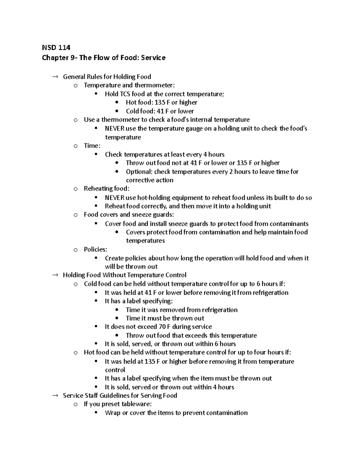 Chapter 9 - Lecture Notes 9 - NSD 114 Chapter 9- The Flow Of Food ...