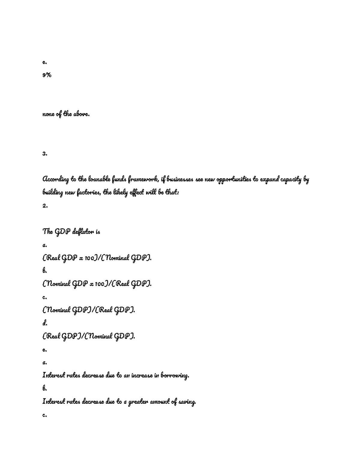 Ddv - lecture notes - 9% non of th abov. 3. Accordin t th loanabl fund ...