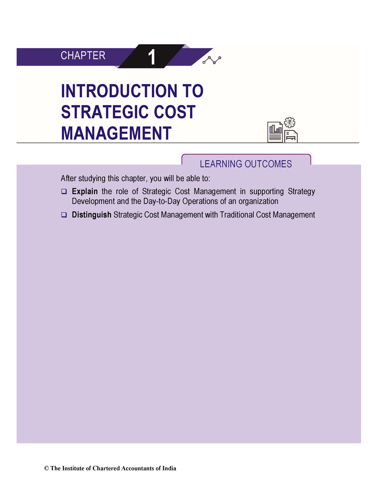 case study on strategic cost management