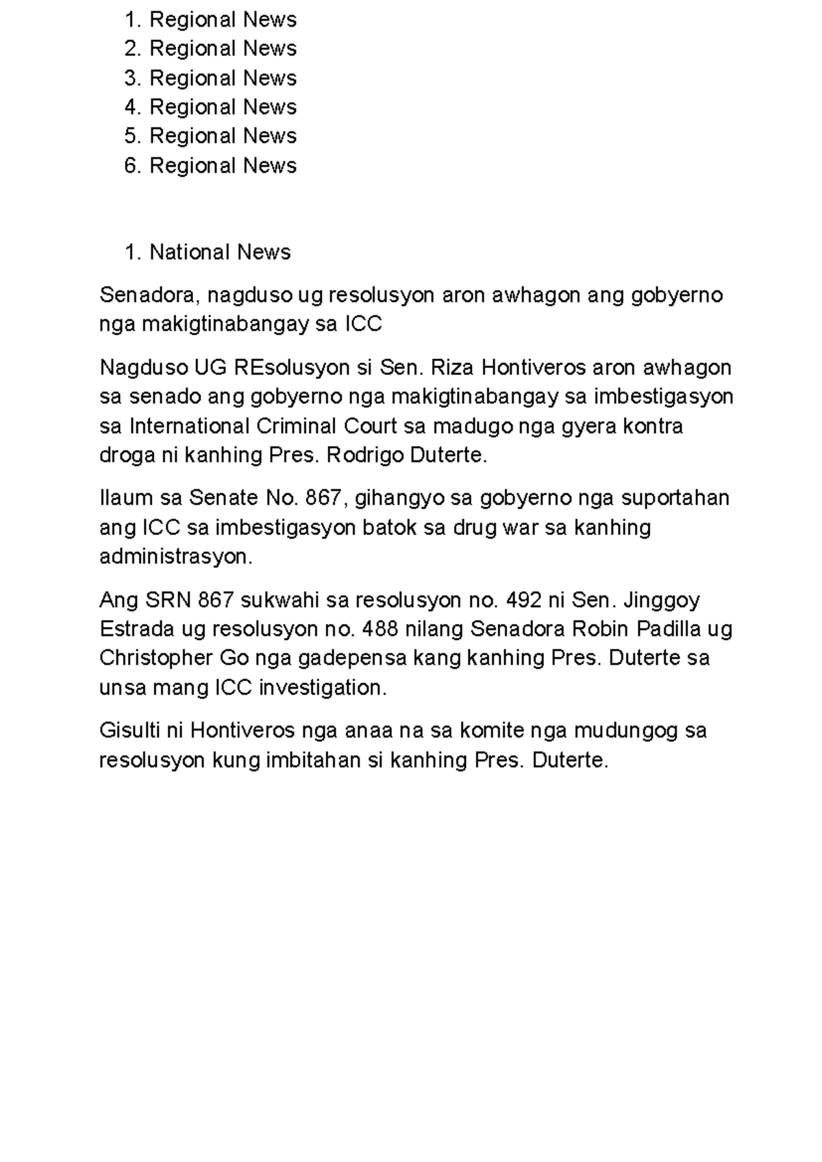 Notes for psych - Regional News Regional News Regional News Regional ...