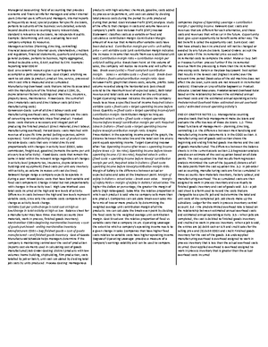 Cheat Sheet for Commerce 2AB3 Final Exam - C simHAilaPrT pErRod u 4 c ...