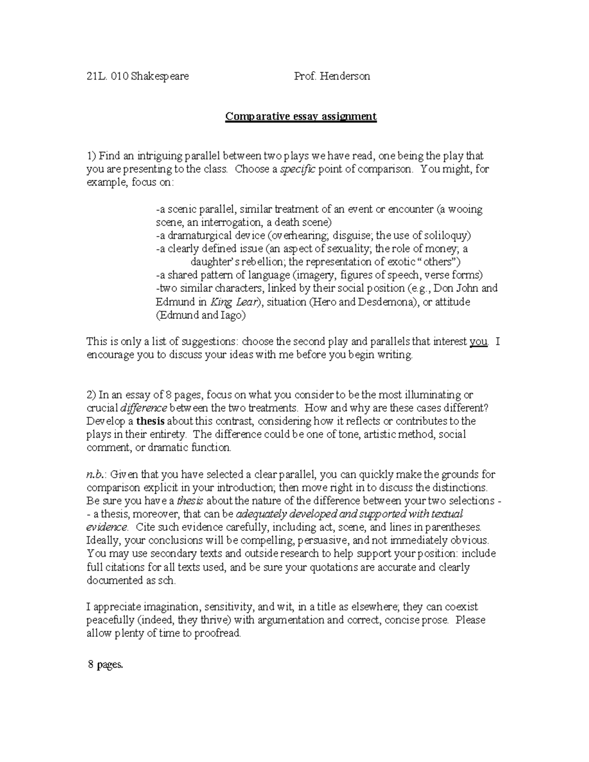 Imaginary Essays Justifying An Evaluation Essay Topics also Isb Essays Sample Comparative Essay Assignment Wj Writing With Radiation Essay