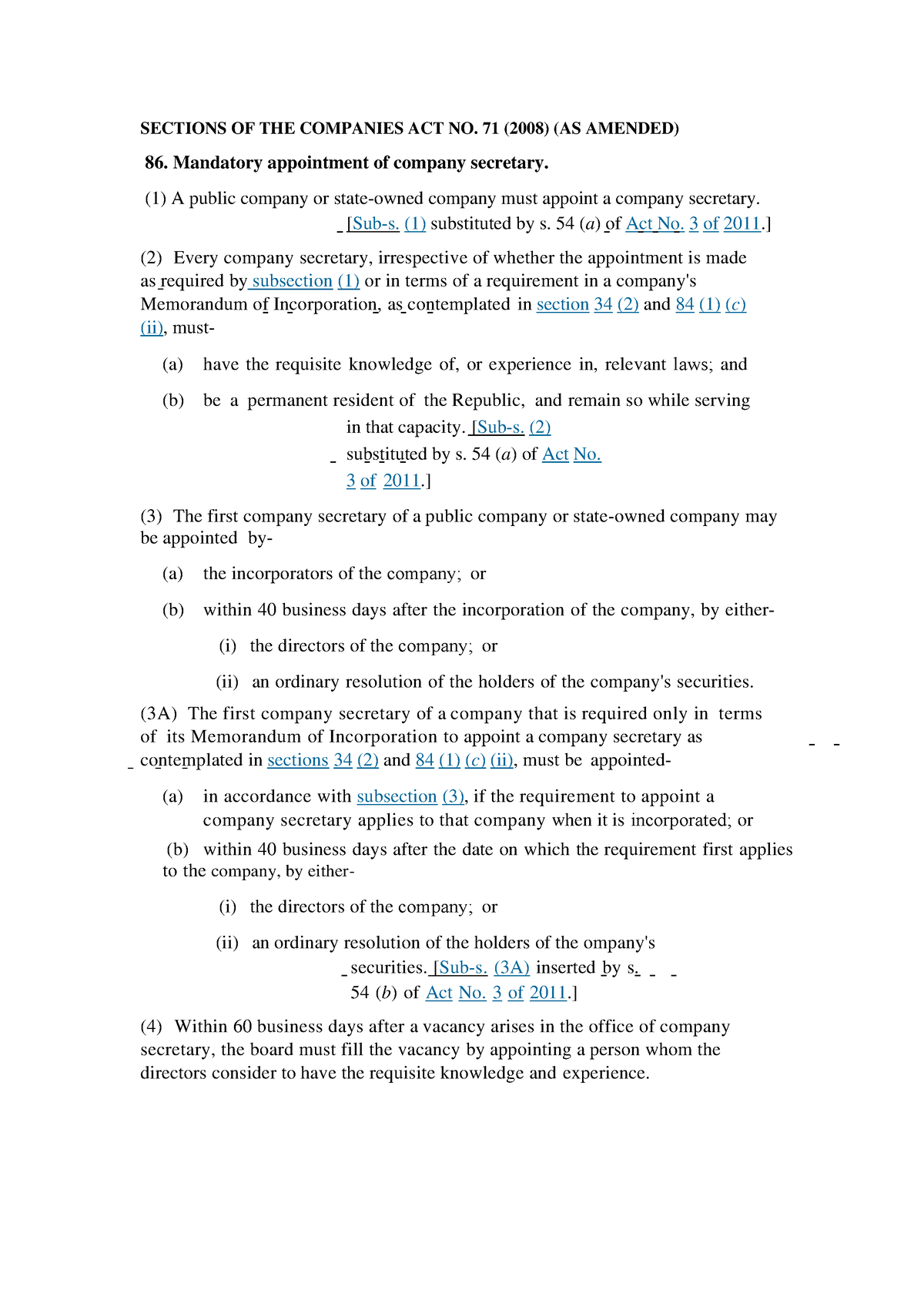 Duration Of Company Secretary Course