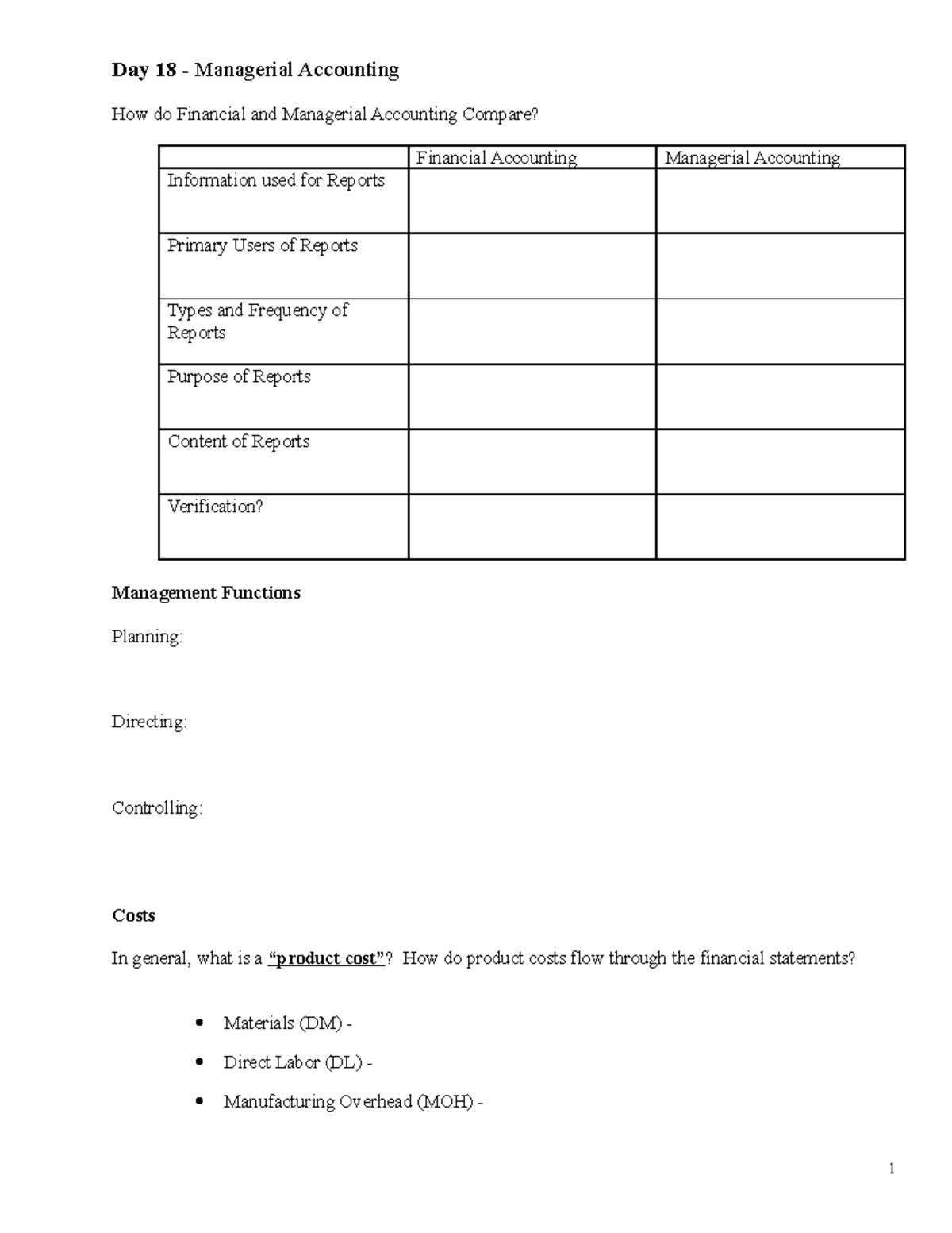 managerial-accounting-choose-one-type-of-company-value-chain-activity