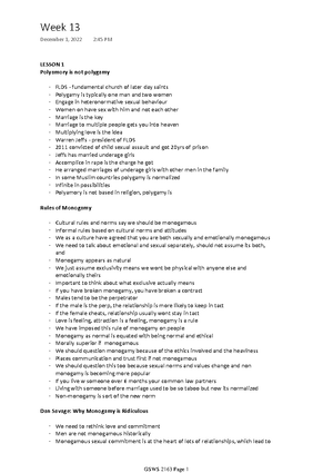 Week 8 Lecture Notes - Gender Studies: Sex, How To Week 8 - Masculinity ...