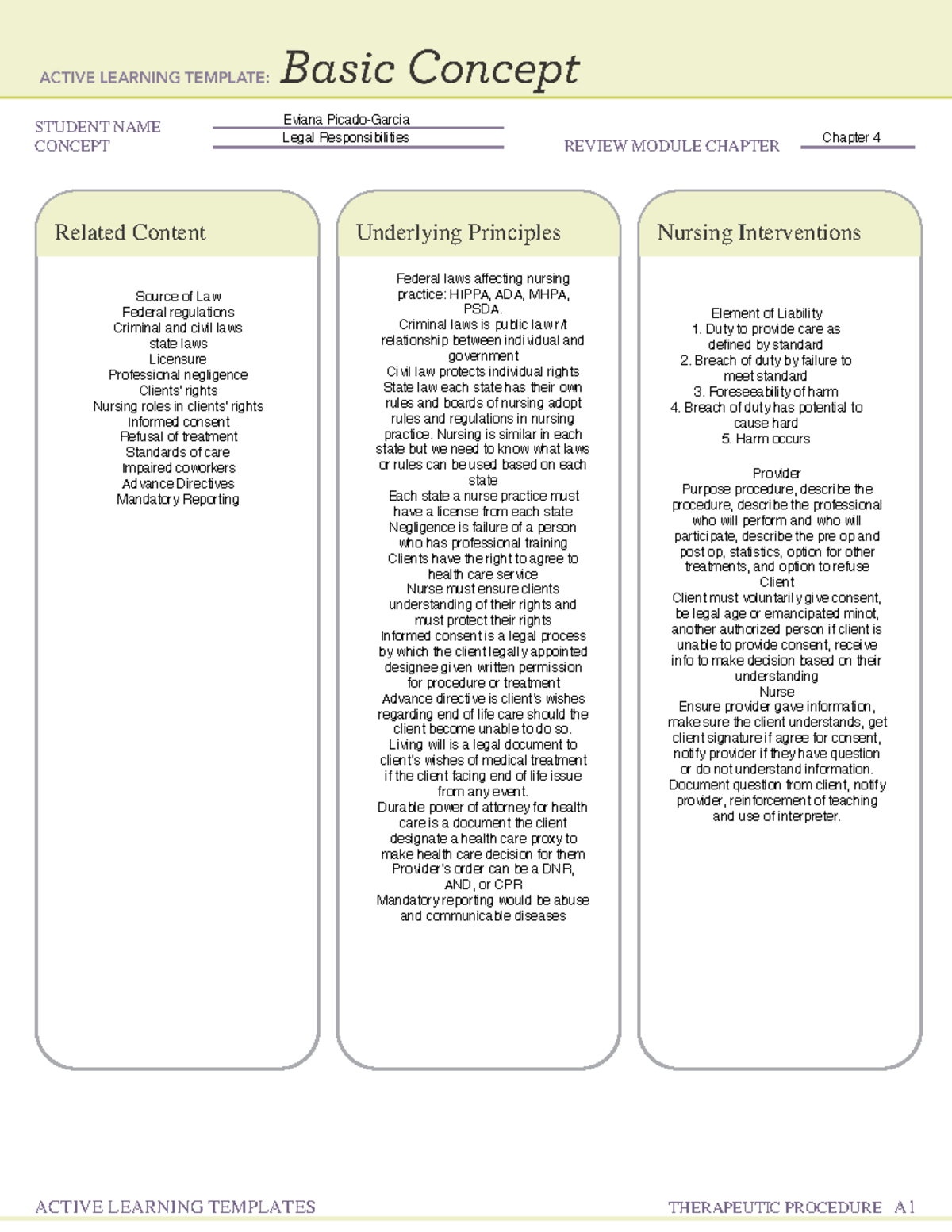 Chapter 4 Basic Concept form copy - HCMA 111-L - STUDENT NAME CONCEPT ...