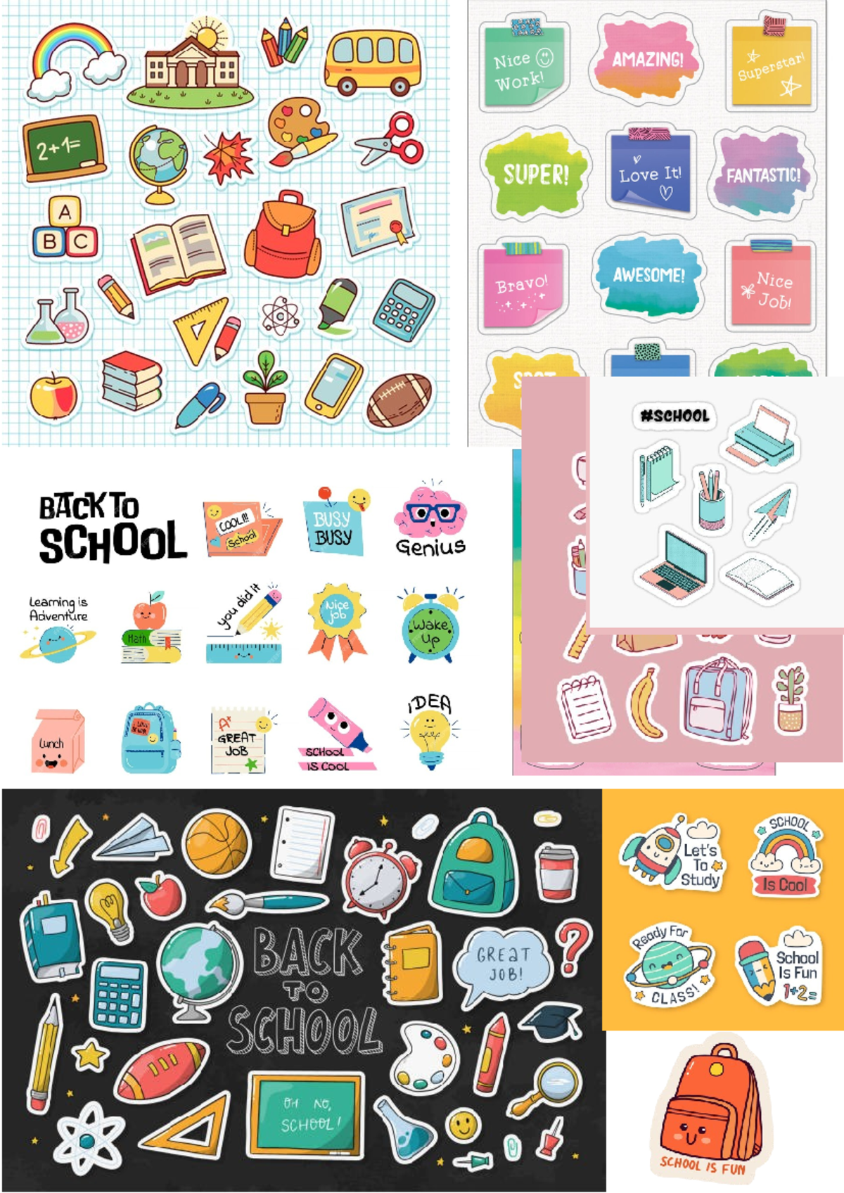 Stickers - n/a - Elementary Education - [Type text] - Studocu