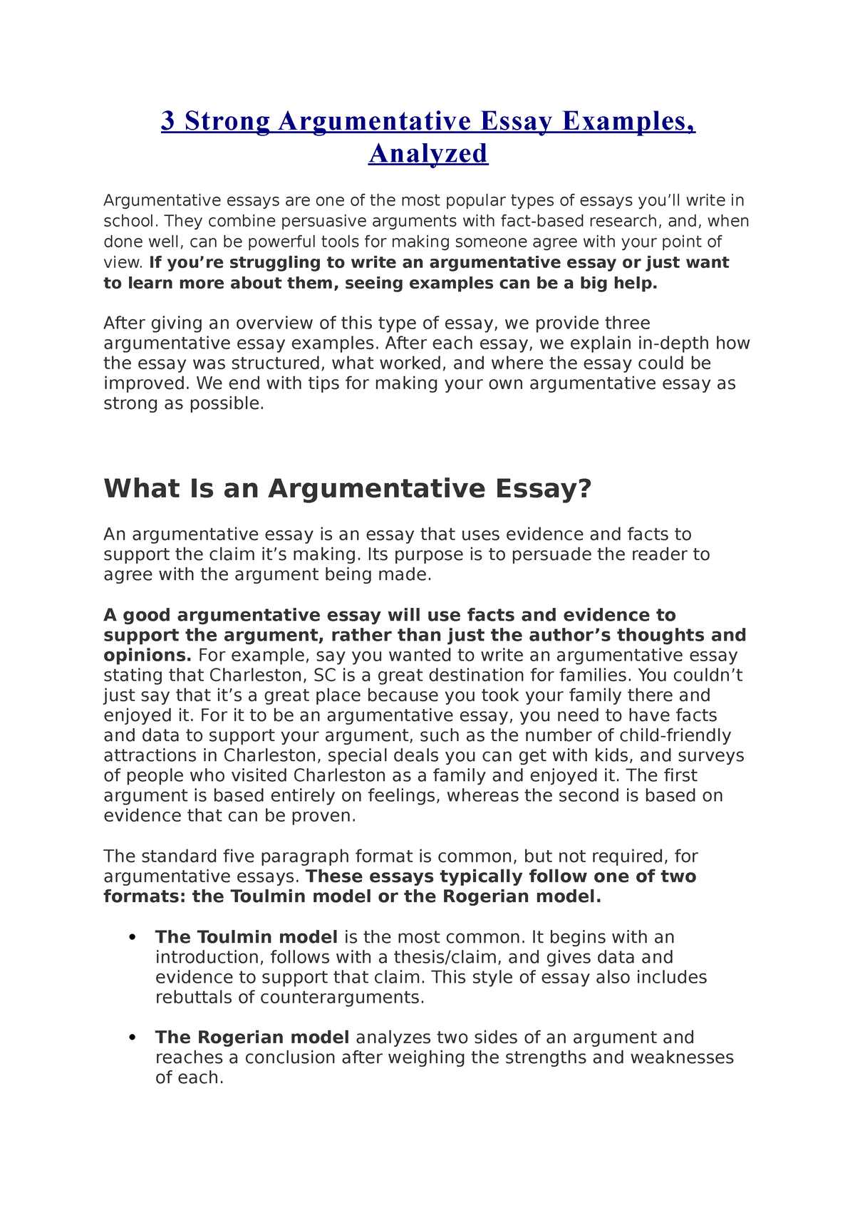 contemporary issues argumentative essay