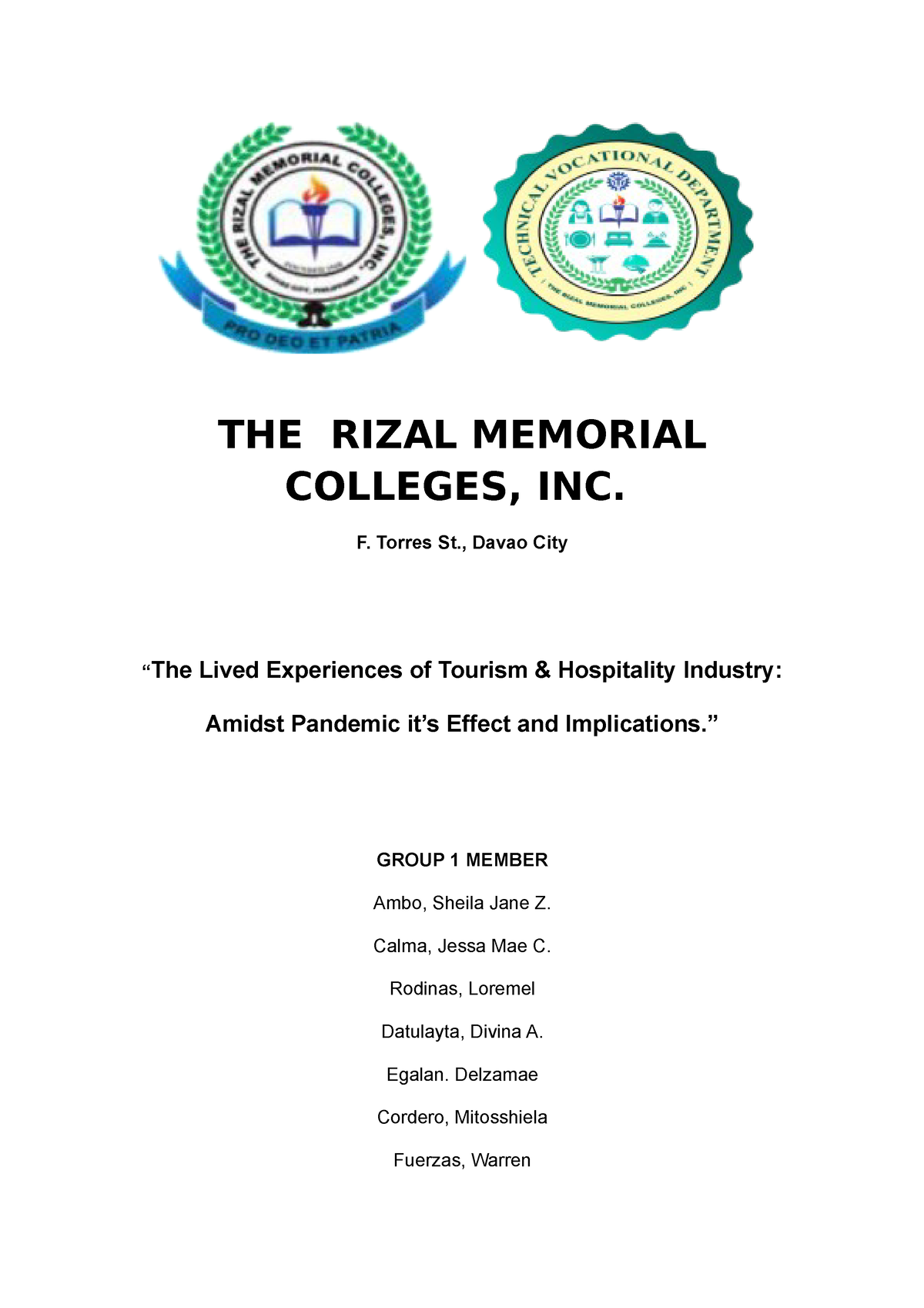 short case study about hospitality industry in the philippines