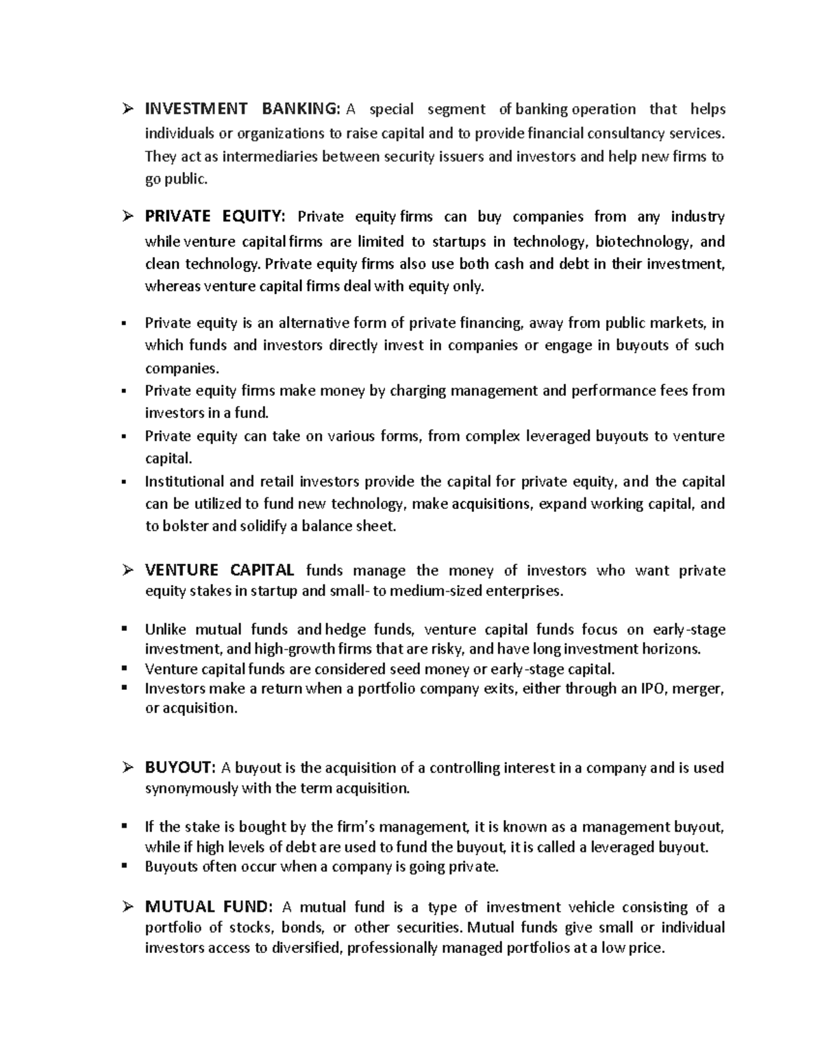 Basic investment and finance definitions - Warning: TT: undefined ...