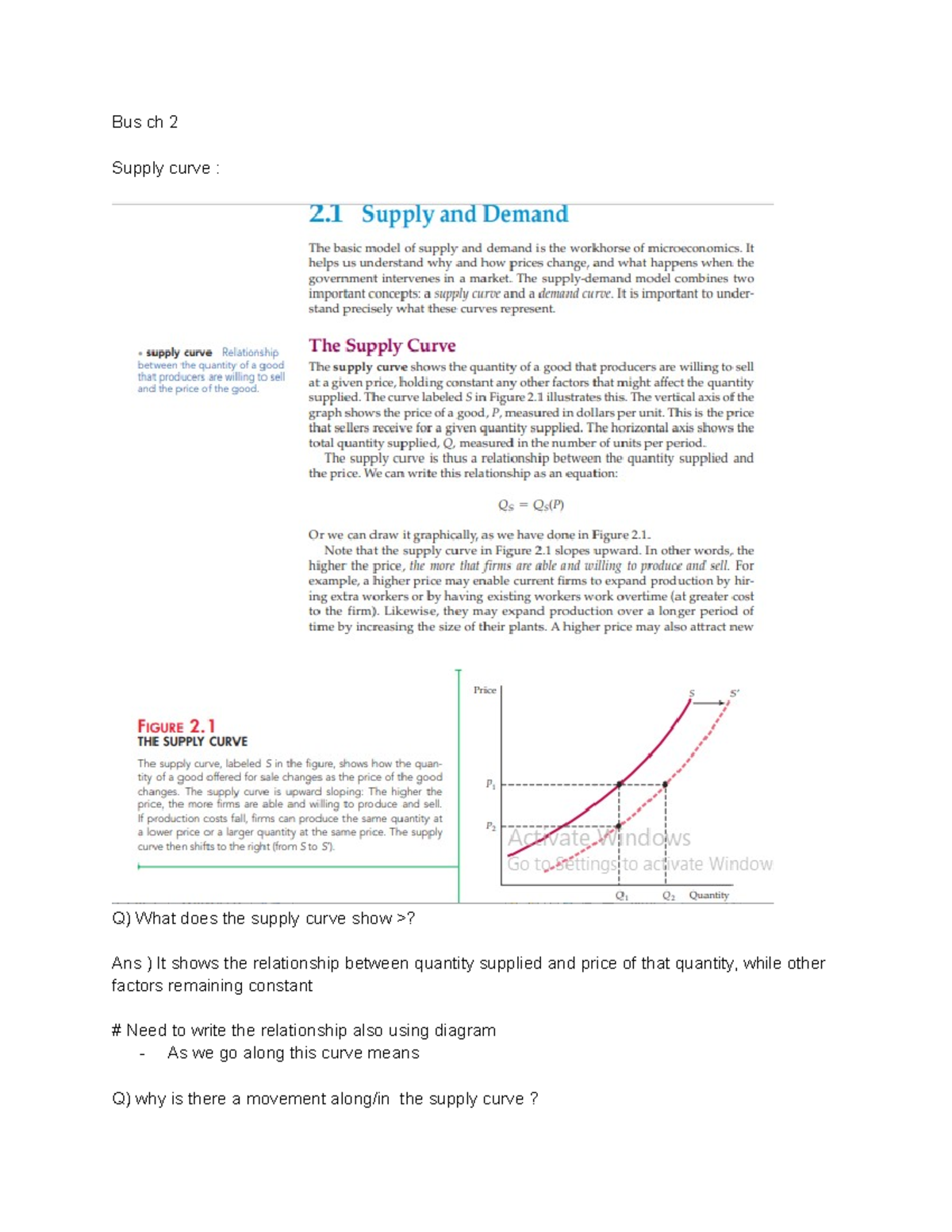 Bus ch 2 nd 3 all notes - for homework or class tests (2021 online ...