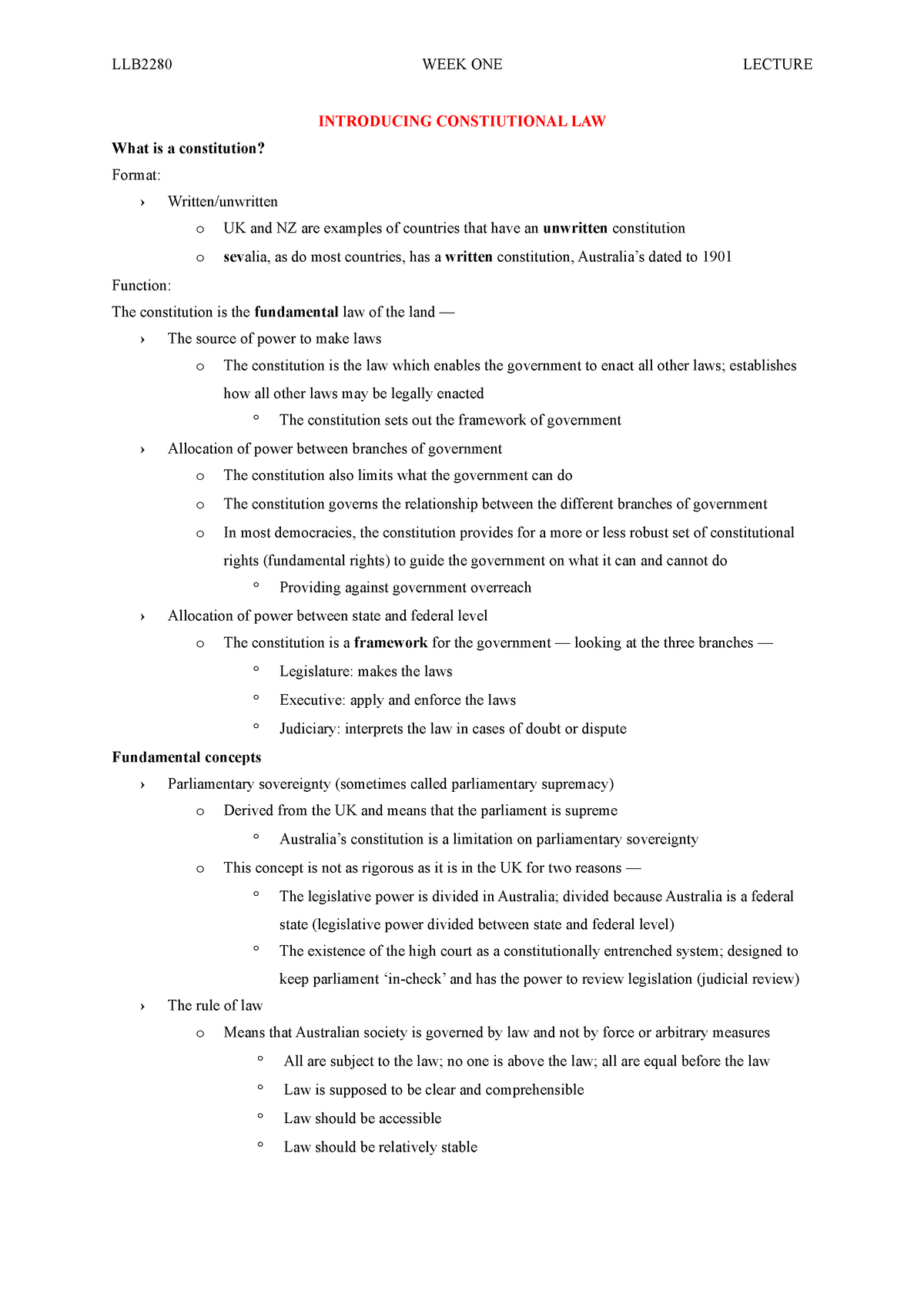 llb2280-week-one-lecture-introducing-constiutional-law-what-is-a