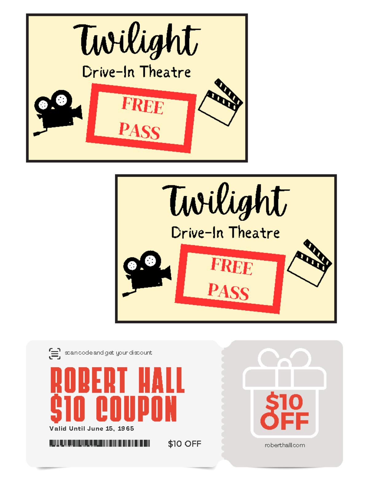 Grease Printables - Twilight Drive-In Theatre ####### FREE ####### PASS ...