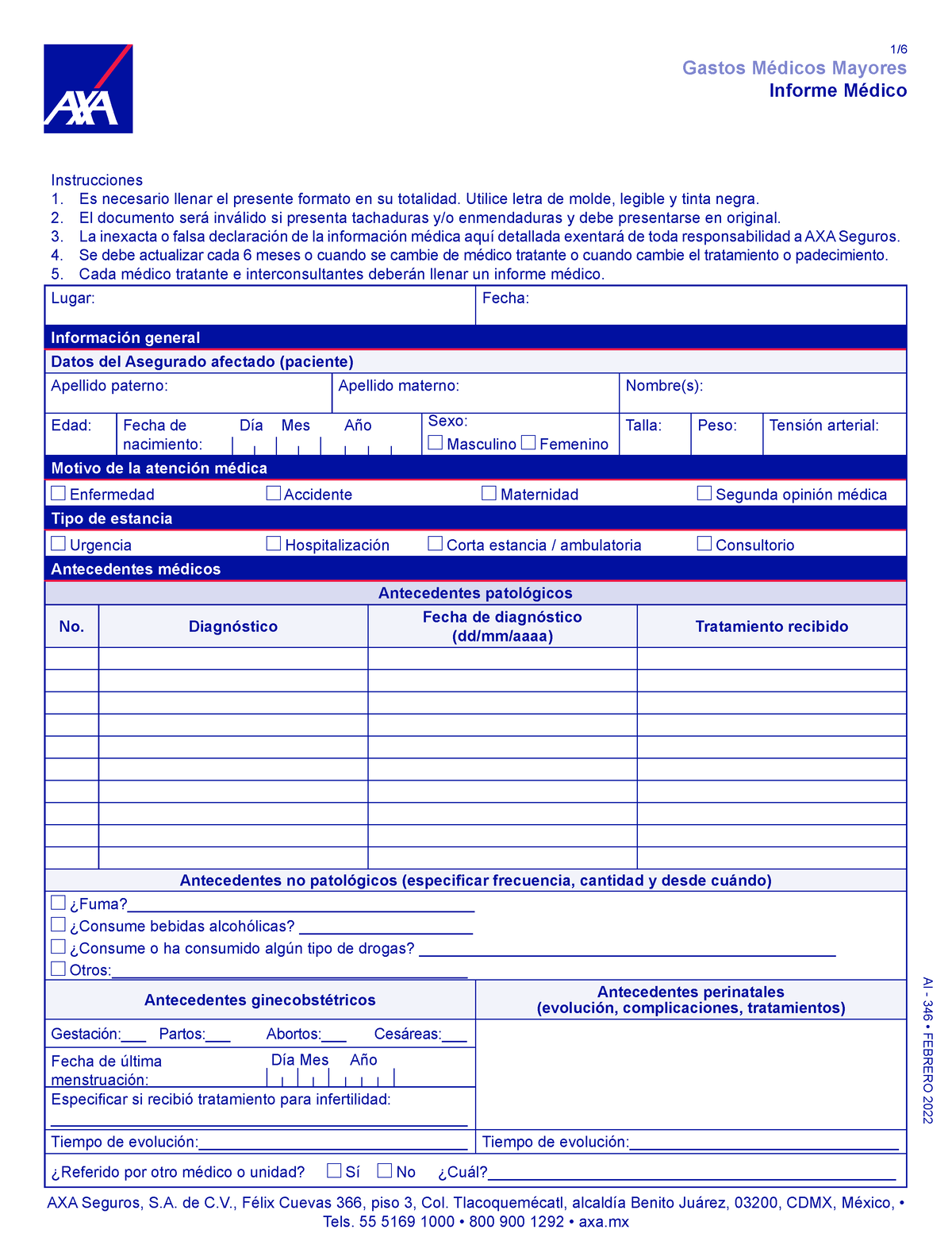 Gm Form Informe Medico Ai Feb Ai Febrero Axa