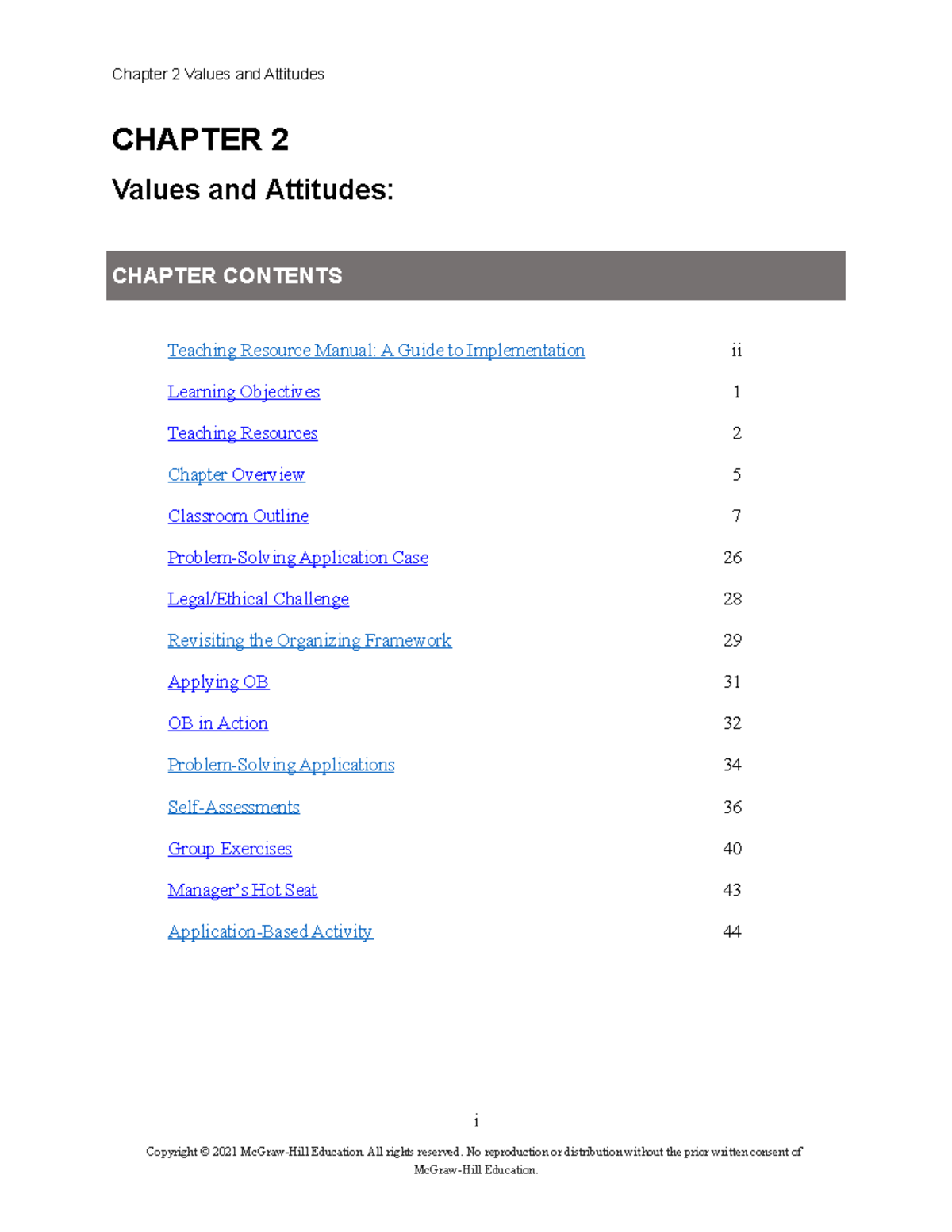 Kini OB3e TRM Ch2 Final - outline and coursework answers - CHAPTER 2 ...