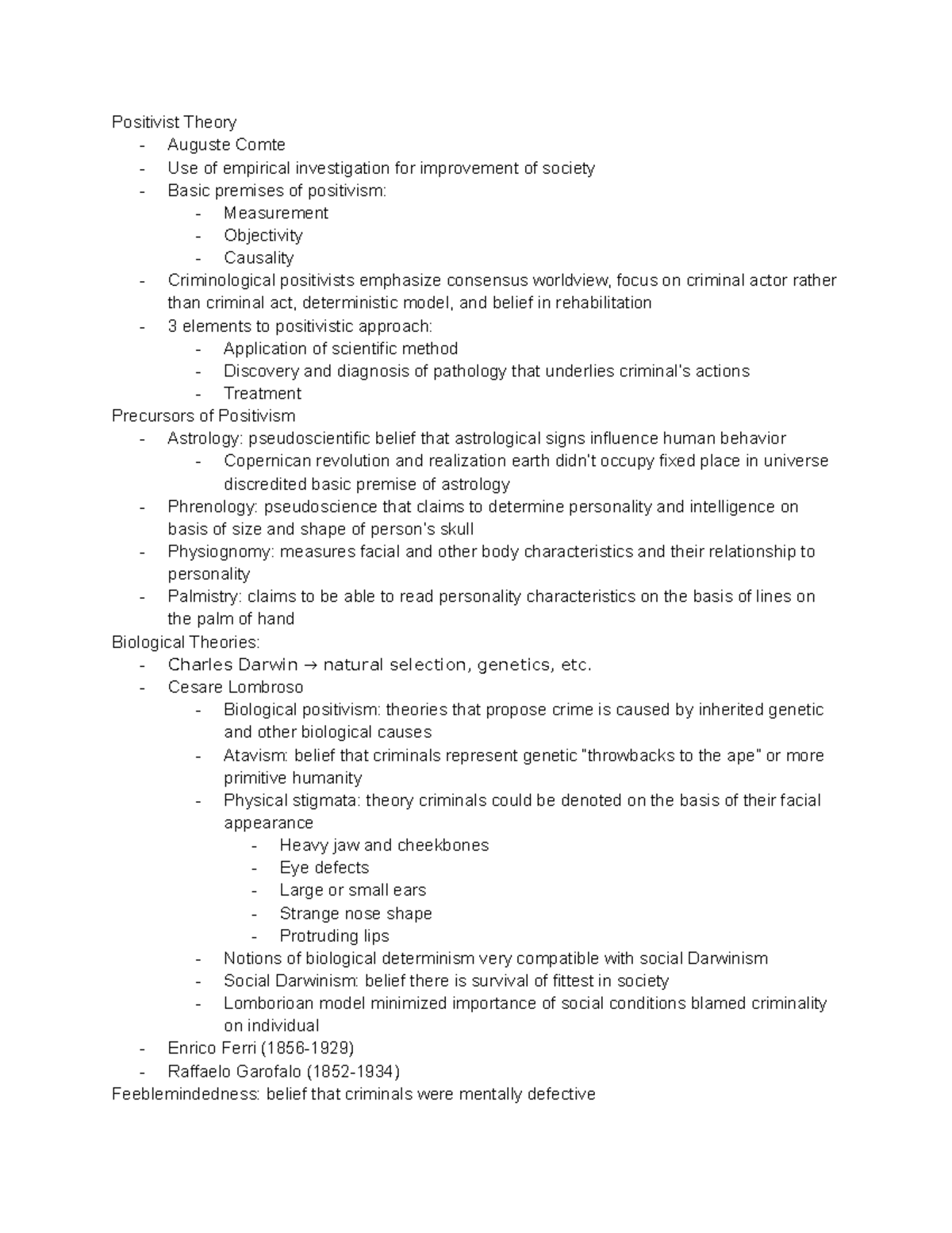 Criminology Ch. 6 - Summary Notes And Key Concepts From Chapter 6 Of ...