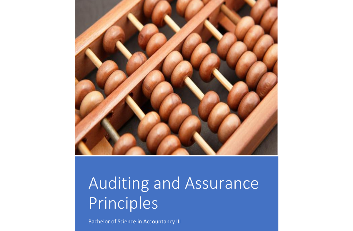 Chapter 1 - Auditing And Assurance Services - Auditing And Assurance ...