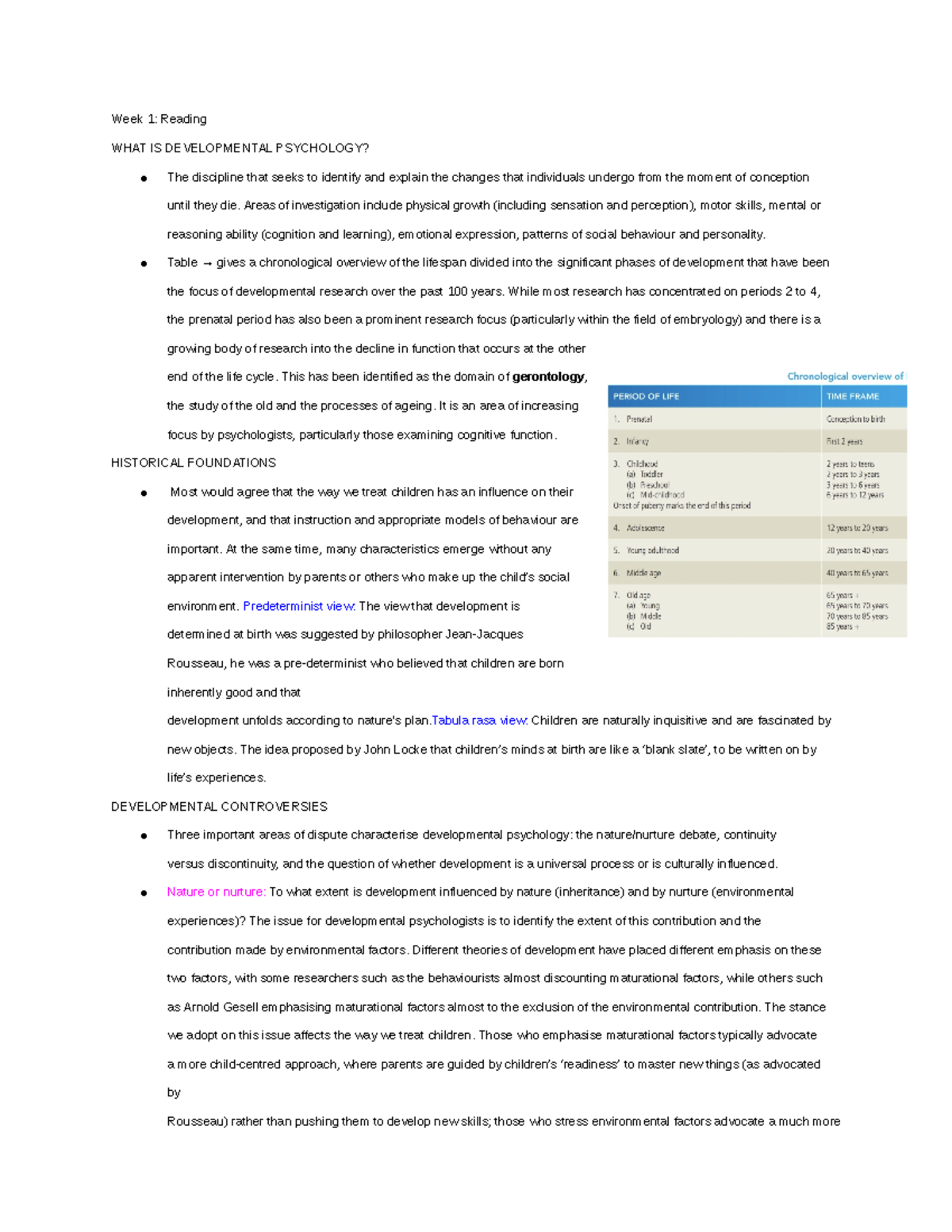 Developmental Notes-2 - Week 1: Reading WHAT IS DEVELOPMENTAL ...