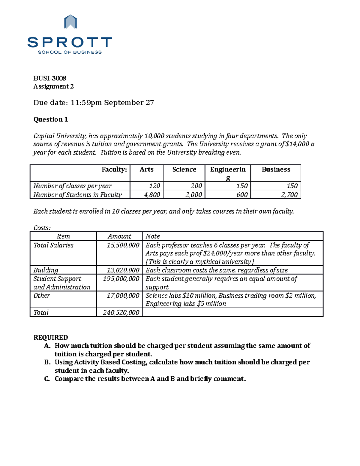 research abstract assignment busi 735