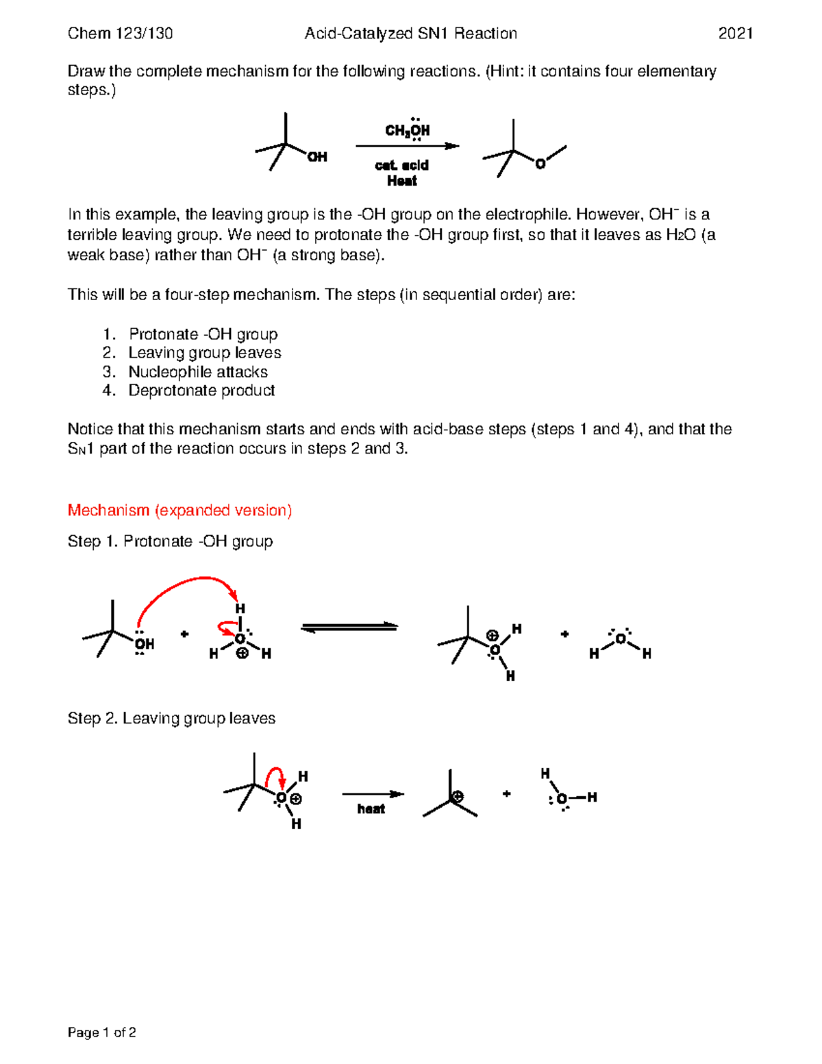 For The Sn1 Reaction Draw The Major Organic Productsupport And Help Detail - fs5we6q
