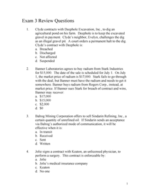 BULW 301 exam 1 notes (1,4,5) - CHAPTER 1: Law and Legal Reasoning CH 1 ...