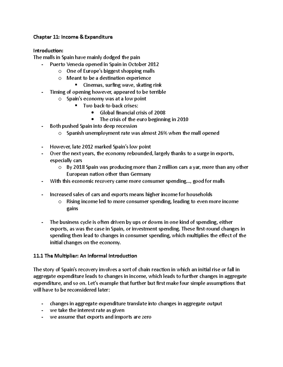 Chapter 11 Econ - ECON 102 - UBC - Studocu
