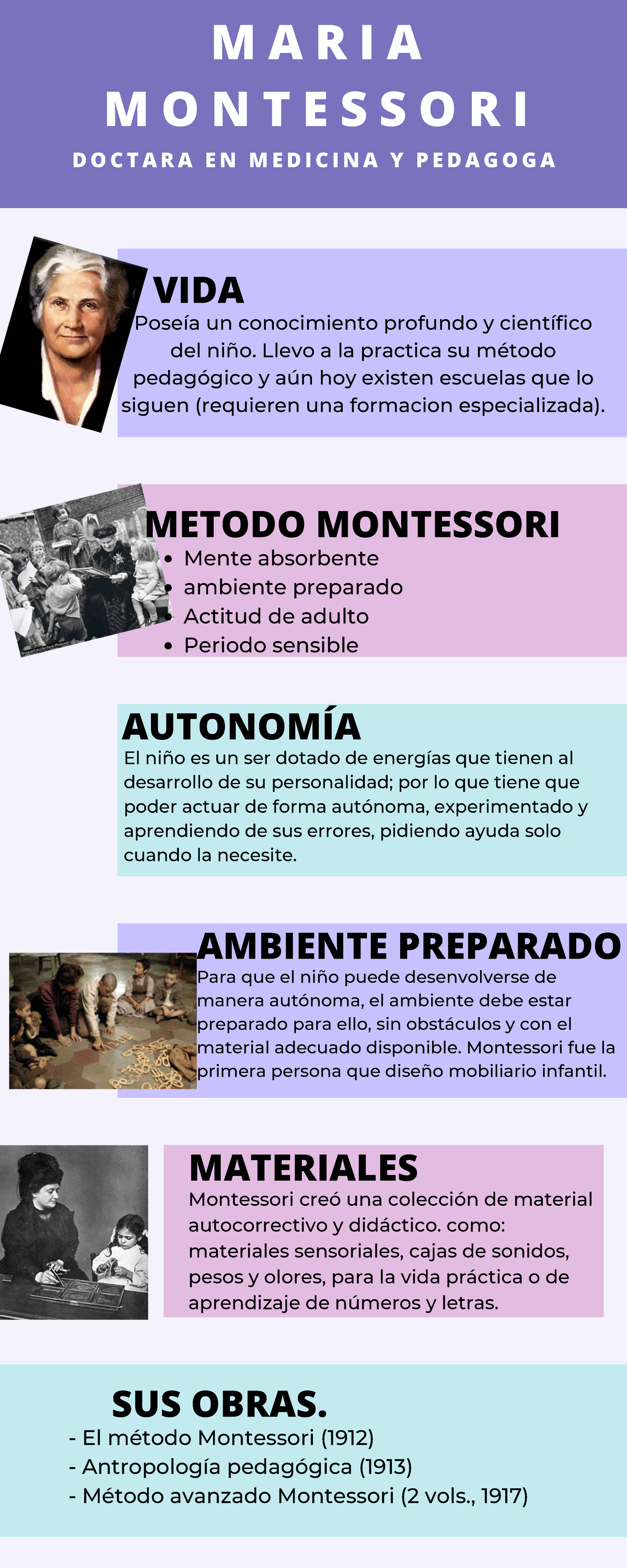 Maria Montessori - M A R I A M O N T E S S O R I D O C T A R A E N M E ...