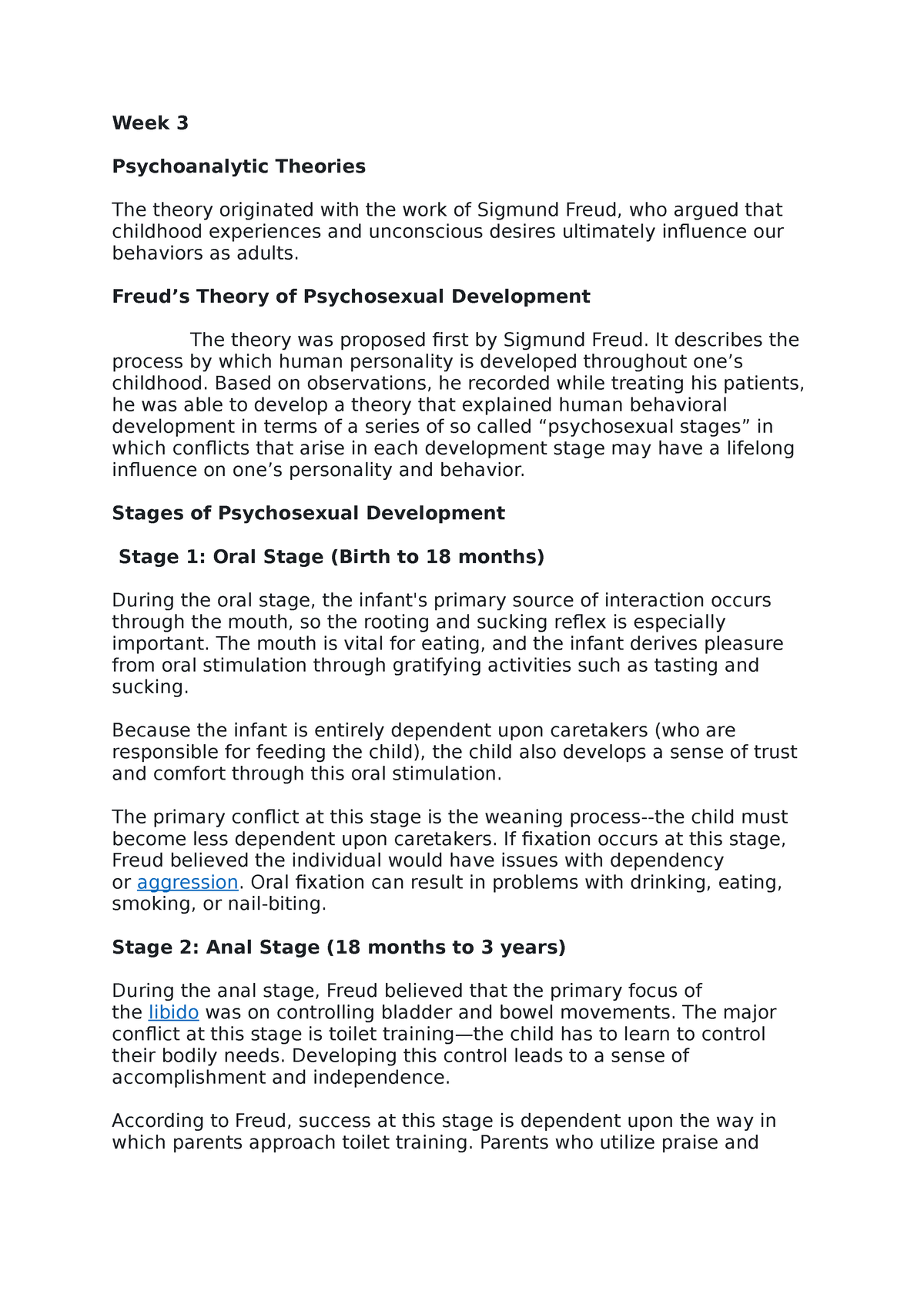 week-3-psychoanalytic-theories-freud-s-theory-of-psychosexual