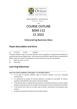 BSNS112 2023 Qualitative Report FAQs - FAQs & Helpful Hints For The ...