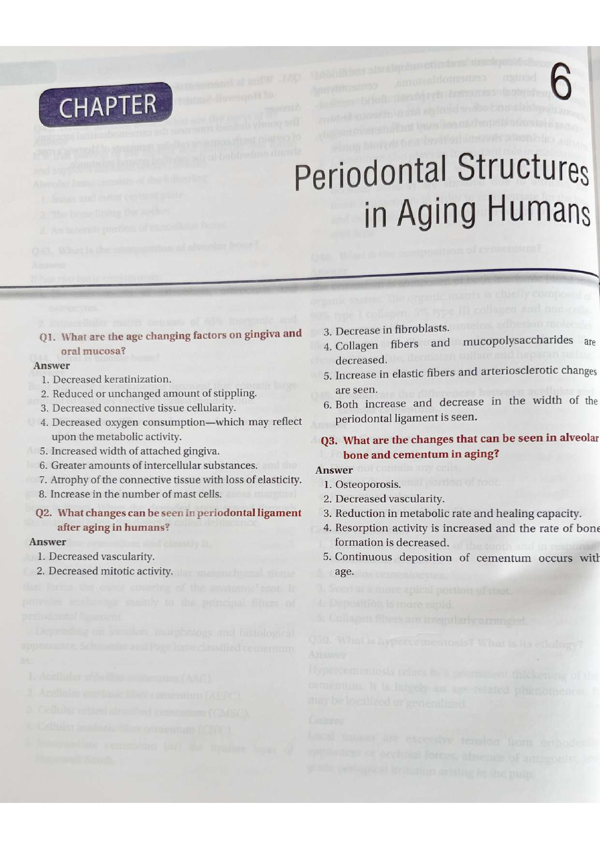 PERIODONTAL STRUCTURES IN AGING HUMANS - BDS - Studocu