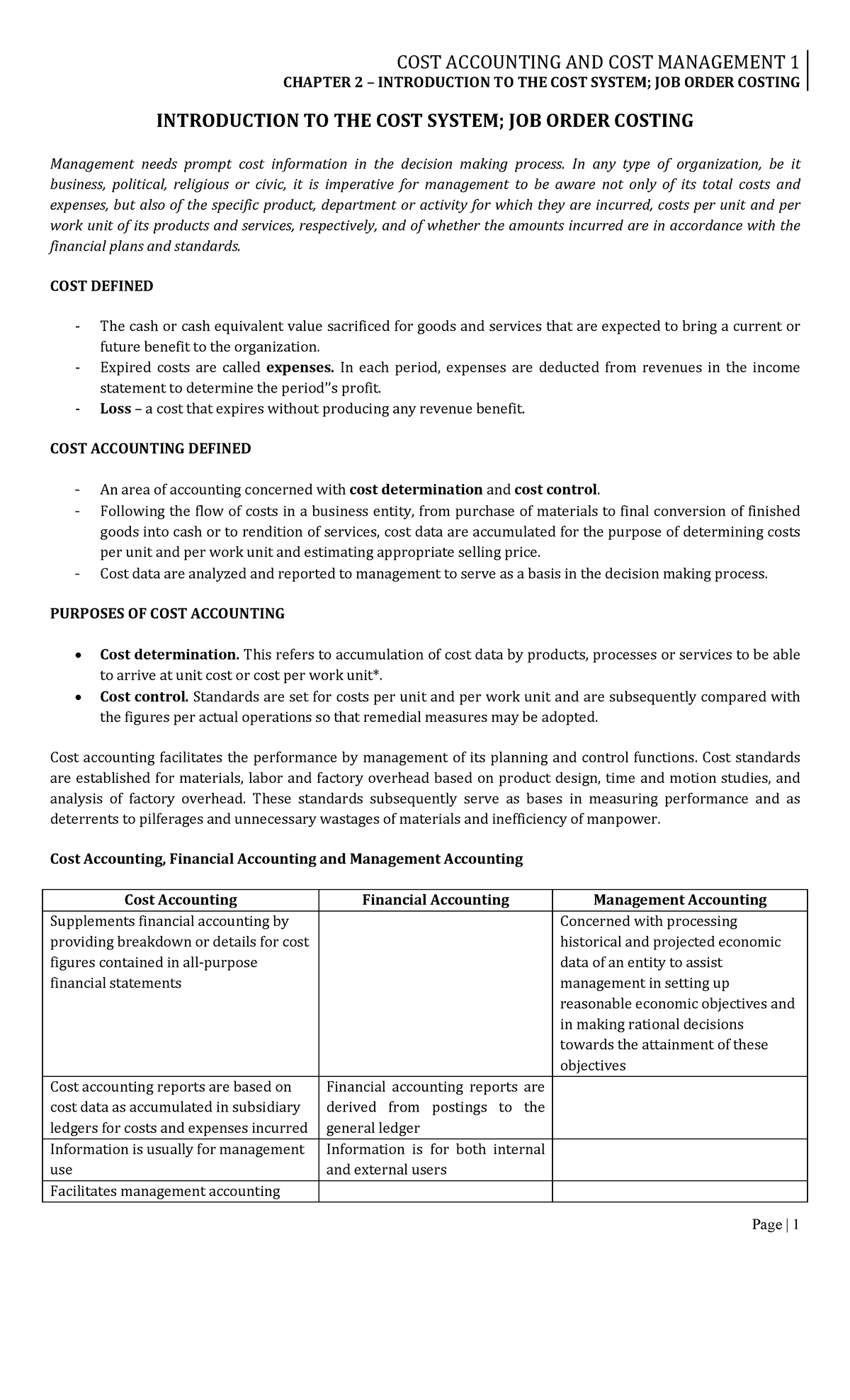 Module 2 - This is Acc 204 but there is no folder here, so here it is ...